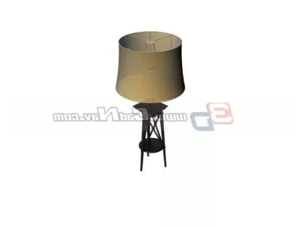Metal Tripod Desk Lamp Design 3d model Metal Tripod Desk Lamp Design 3d model