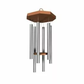 Metal Ceiling Wind Chime 3d model