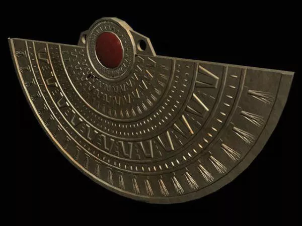 Mayan Ancient Necklace 3d model