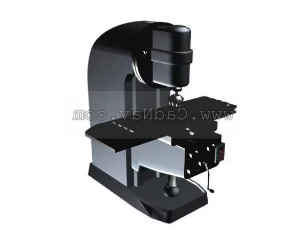 Industrial Milling Machine 3d model Industrial Milling Machine 3d model