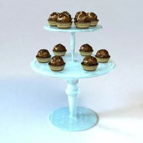 Mini Chocolate Wedding Decoratrion 3d model