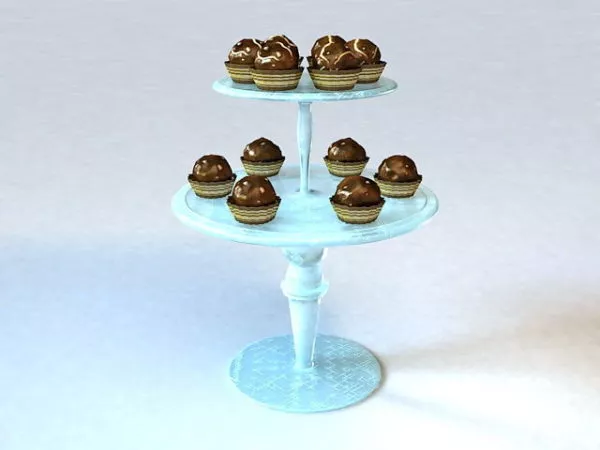 Mini Chocolate Wedding Decoratrion 3d model Mini Chocolate Wedding Decoratrion 3d model