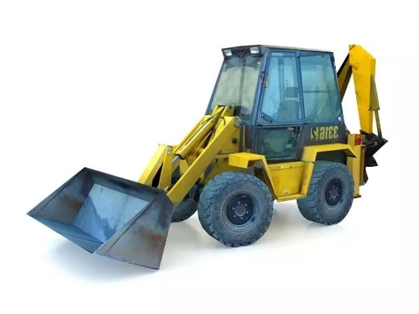 Construction Mini Digger 3d model Construction Mini Digger 3d model
