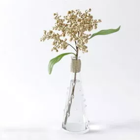 Modern Desk Tree Branch Vase 3d model