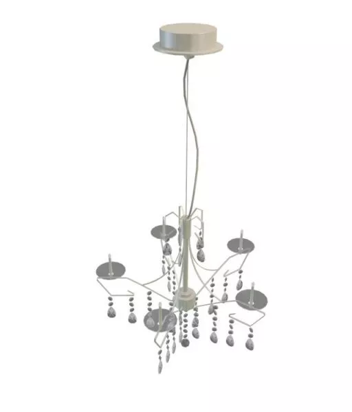 Minimalist Ceiling Chandelier Design 3d model Minimalist Ceiling Chandelier Design 3d model