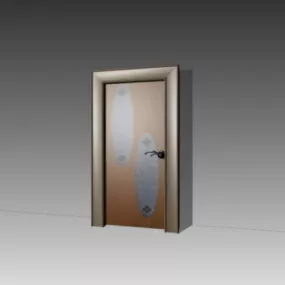 Furniture Minimalist Room Door 3d model