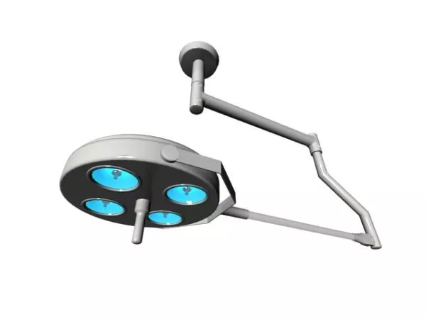 Hospital Equipment Minor Surgical Lighting 3d model Hospital Equipment Minor Surgical Lighting 3d model