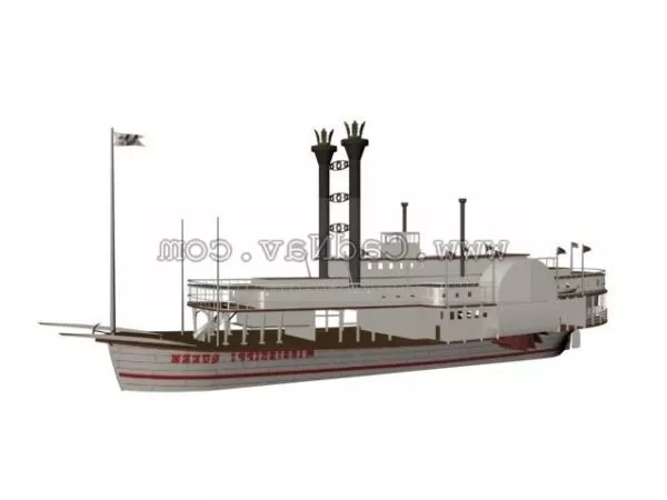 Traveller Cruiser Ship 3d model