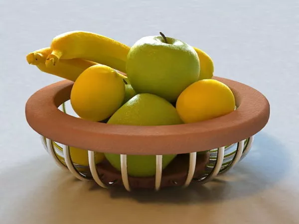 Lemon Soda Can 3d model