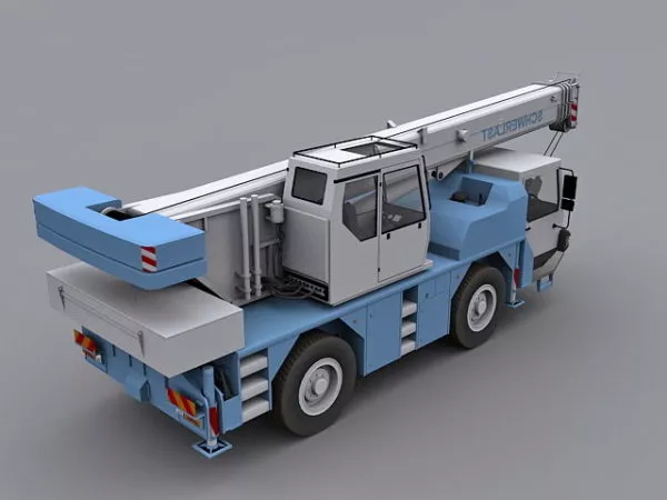 Rustic Concrete Mixer Truck 3d model