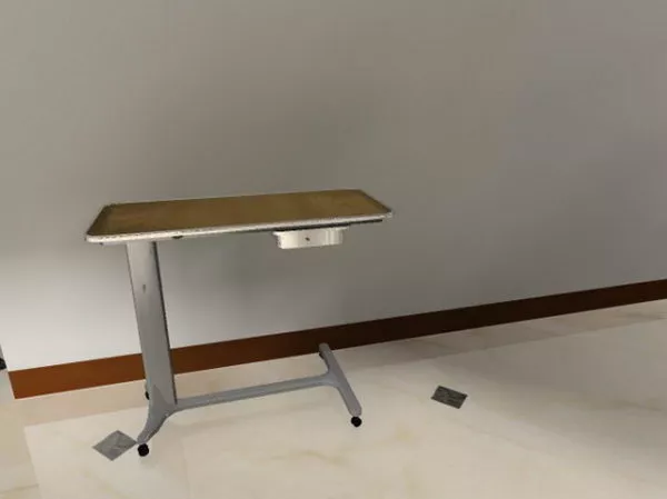 Hospital Furniture Mobile Lab Cart 3d model Hospital Furniture Mobile Lab Cart 3d model