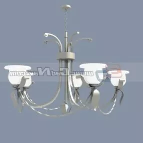 Modern Design Retro Chandelier Pendant 3d model