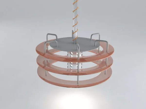 Modern Design Industrial Pendant Light 3d model Modern Design Industrial Pendant Light 3d model