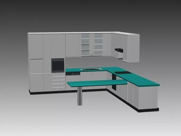 Gas Stove Ghauer 3d model