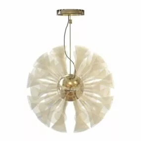 Modern Ball Style Home Pendant Light 3d model