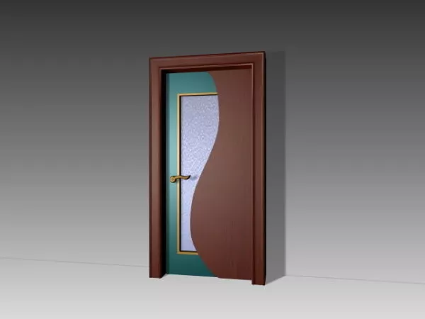 Art Design Bedroom Door 3d model Art Design Bedroom Door 3d model