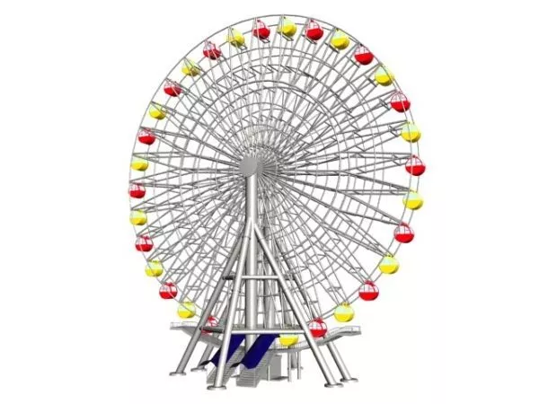 Flexin Wheels Rim 3d model