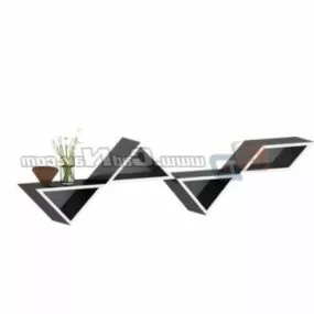 Modern Bookshelf Design 3d model
