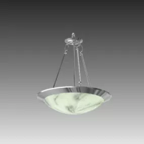 Kitchen Room Modern Bowl Pendant Light 3d model