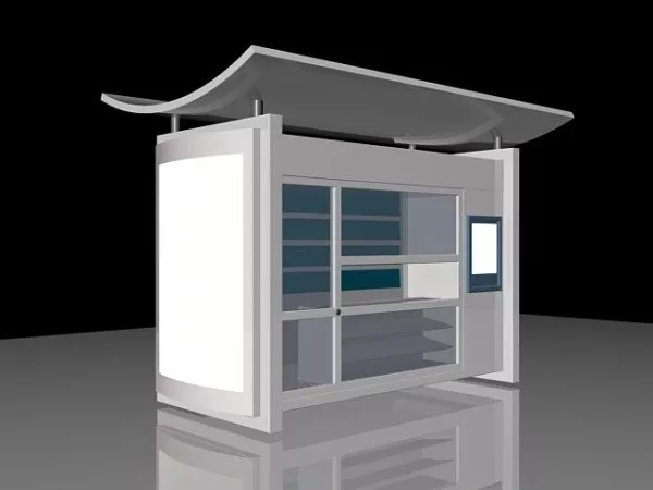 Green Bus Transport 3d model