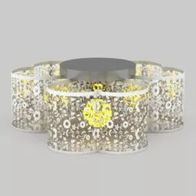 Modern Luxury Ceiling Light Fixtures 3d model