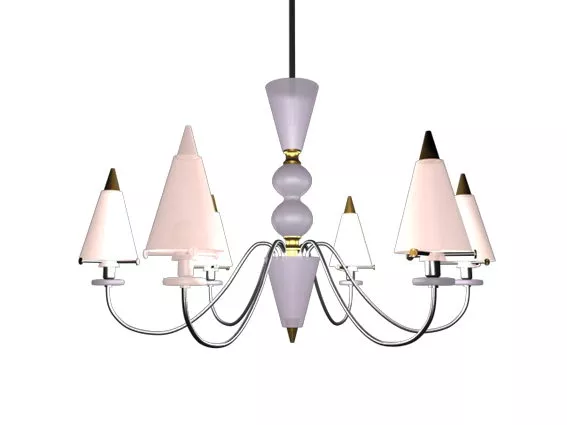 Modern Style Home Chandelier Lighting 3d model Modern Style Home Chandelier Lighting 3d model