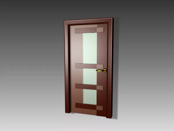 Classroom Wood Door Modern Style 3d model Classroom Wood Door Modern Style 3d model