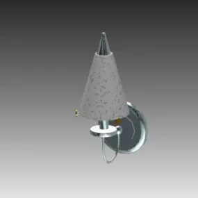 Modern Cone Hotel Wall Lamp 3d model