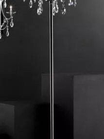 Modern Floor Lamp Crystal Style 3d model