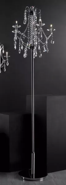 Modern Floor Lamp Crystal Style 3d model Modern Floor Lamp Crystal Style 3d model