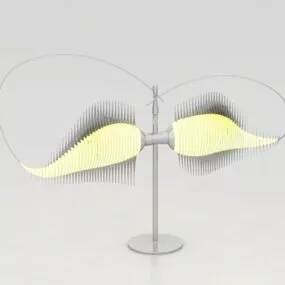 Modern Abstract Table Lamp 3d model