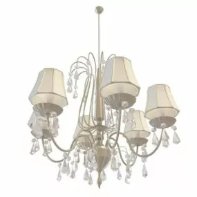 Dining Room Chandelier 3d model