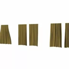 Modern Curtain Drapes 3d model