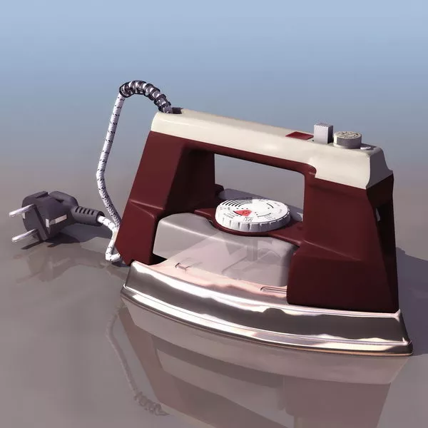 Electric Clothes Iron 3d model Electric Clothes Iron 3d model