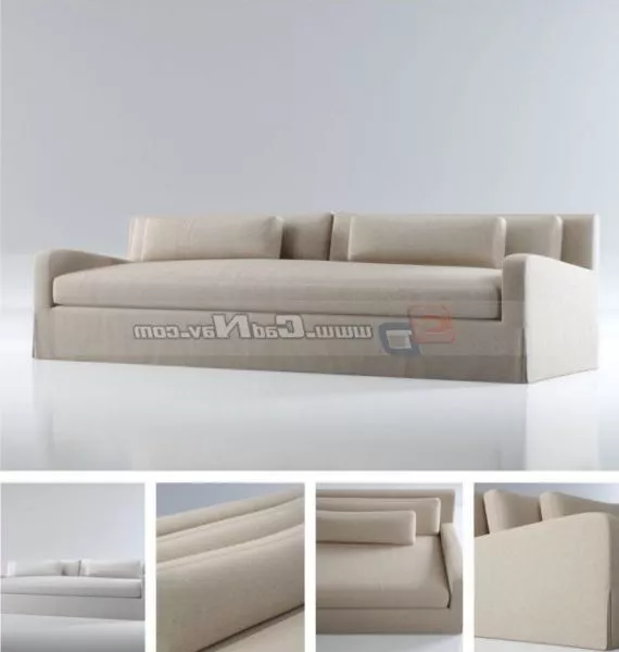 Modern Fabric Sofa For Living Room 3d model Modern Fabric Sofa For Living Room 3d model