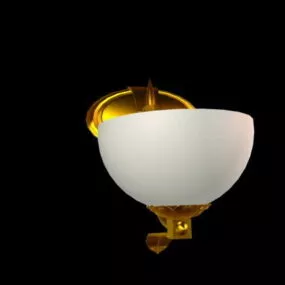 Hotel Elegant Design Wall Lamp 3d model