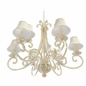 Modern Classic Chandelier 3d model
