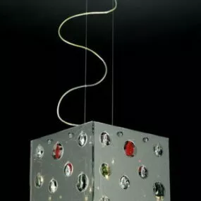 Modern Shade Pendant Lighting 3d model