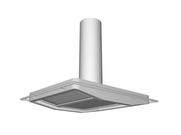 Siemens Hood Rectangular Shape 3d model