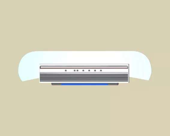 Flower Sconce Masca 3d model