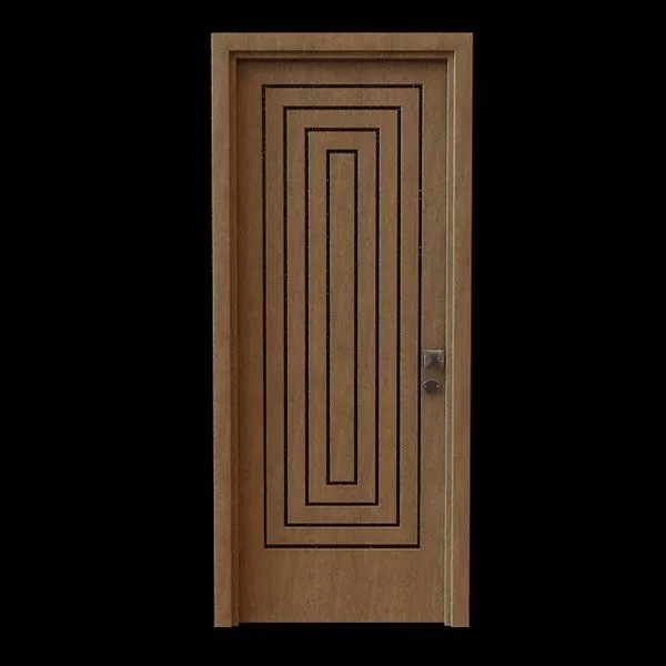 Modern Wood Door Furniture 3d model Modern Wood Door Furniture 3d model