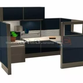 Modular Design Office Partition 3d model