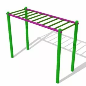 Playground Equipment Monkey Bar 3d model