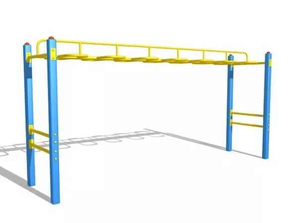 Park Monkey Bars Equipment 3d model Park Monkey Bars Equipment 3d model