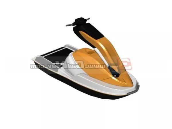 Fan Motor With Blade 3d model
