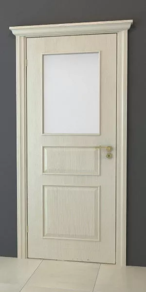 Home Moulded Door Glass Window 3d model Home Moulded Door Glass Window 3d model