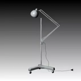 Metal Work Floor Light 3d model