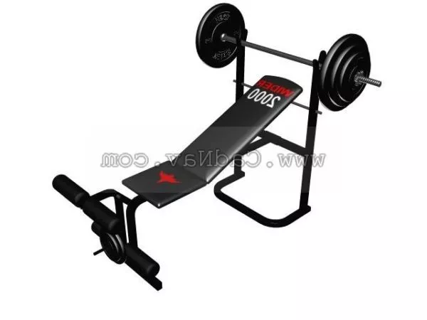 Treadmill Fitness Equipment Small Size 3d model