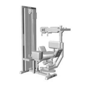 Gym Equipment Butterfly Machine 3d model