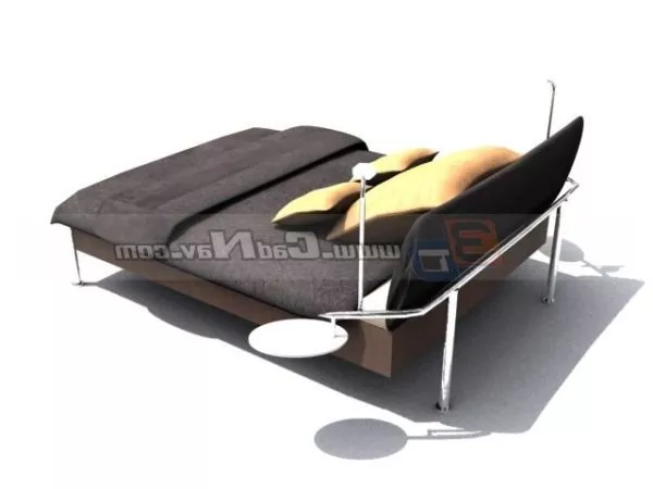 Single Bed Design 3d model Single Bed Design 3d model